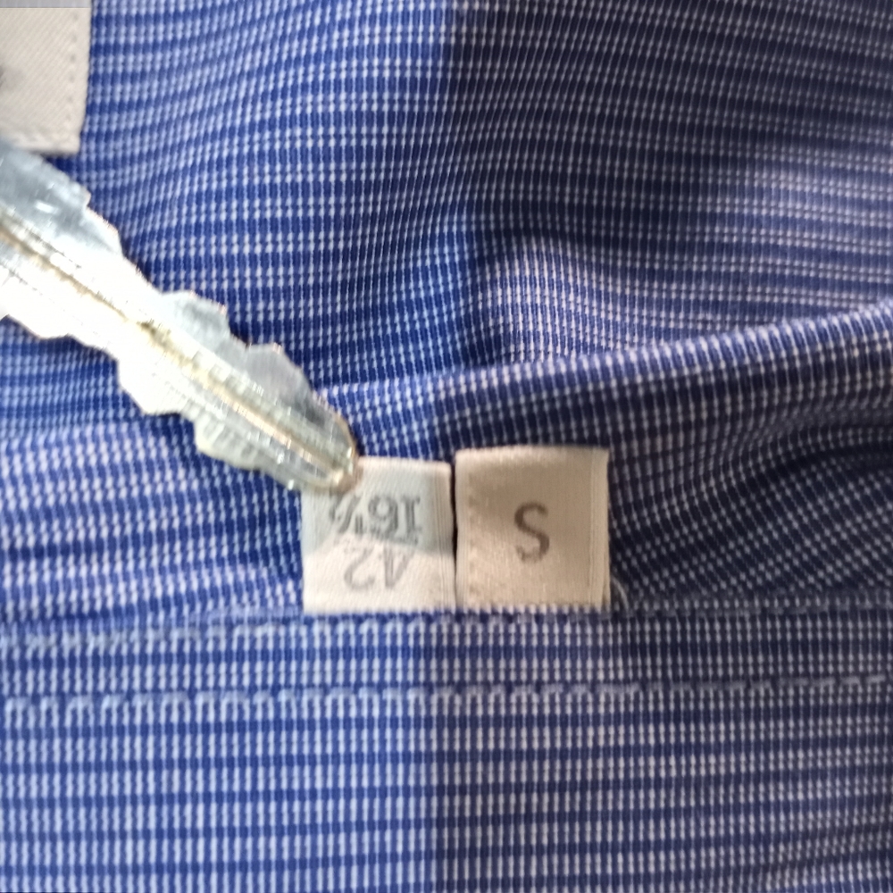 Ermenegildo Zegna Dress Shirt, French Cuffs, 16 1/2 - Picture 12 of 12